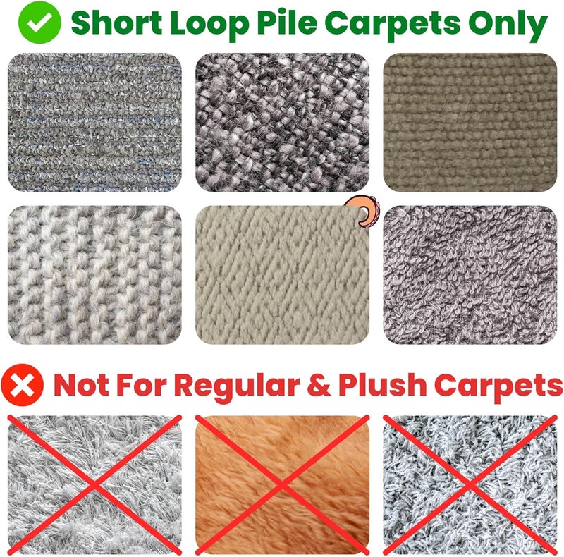 ECOHomes Carpet Cord Cover to Hide Cables, Cords, Wires On Floor - Cord Covers Strip Wire Protector & Cable Management Keep Electric Cables Organized, for Homes & Office (Grey, 4 Inch x 30 FT) - Image 3